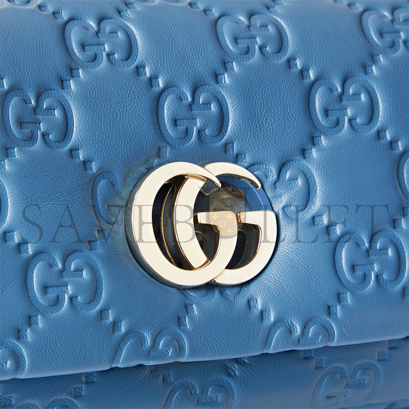 G*u*i gg milano small top handle bag 806017 (21*12.5*6cm)